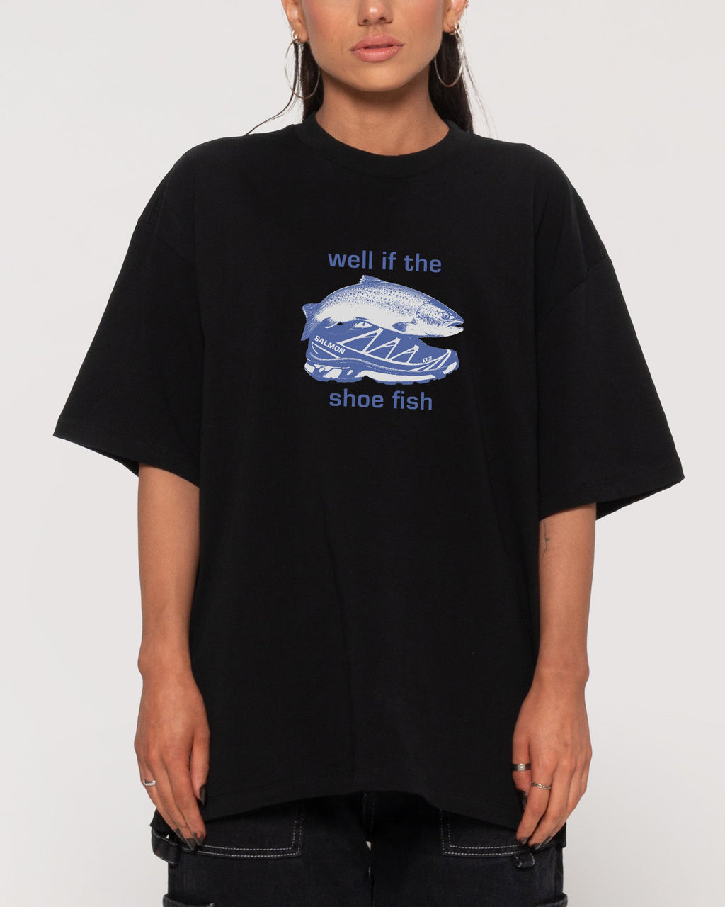 Well if the Shoe Fish Oversized Tee