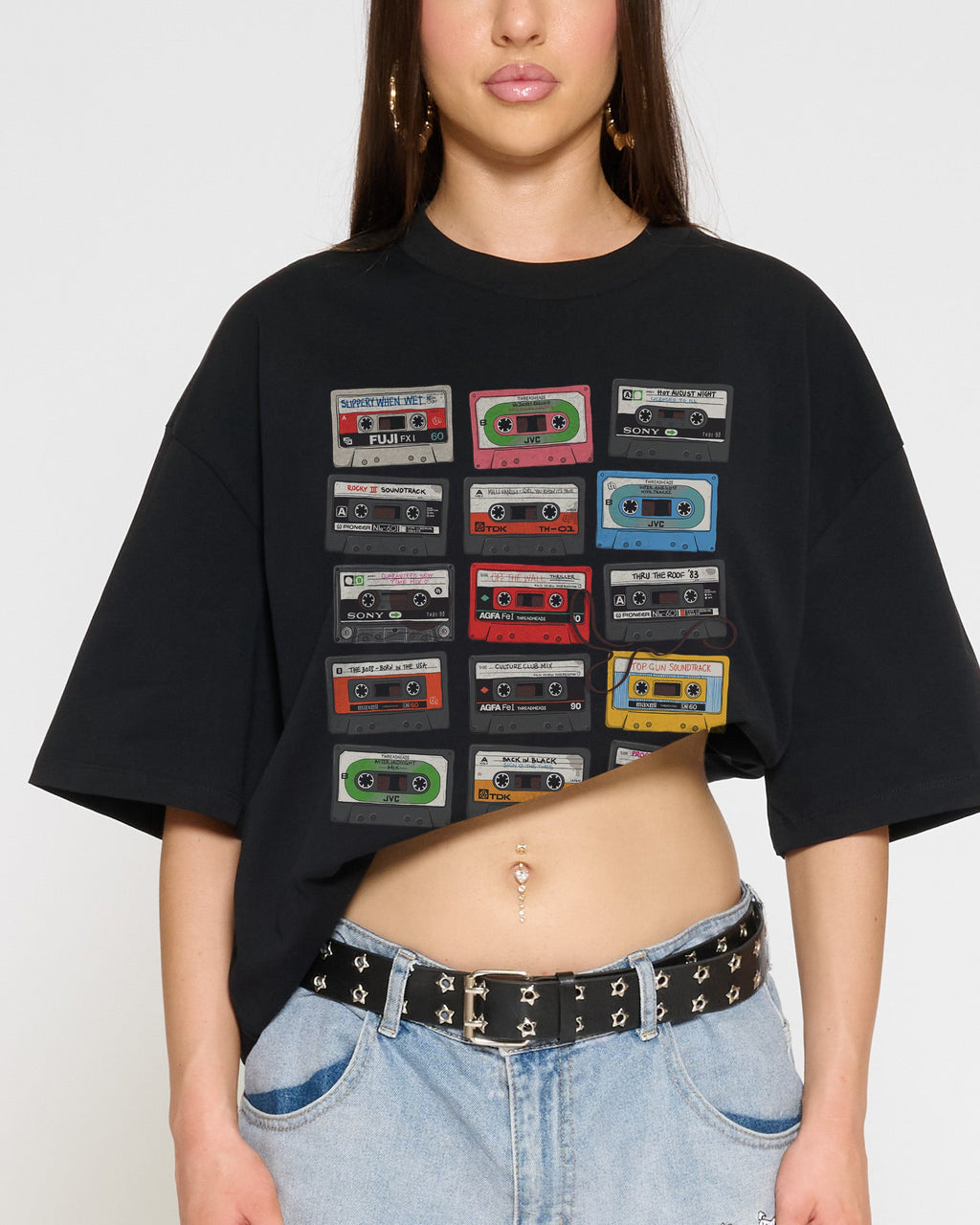 Cassette Tapes Oversized Tee product image 2