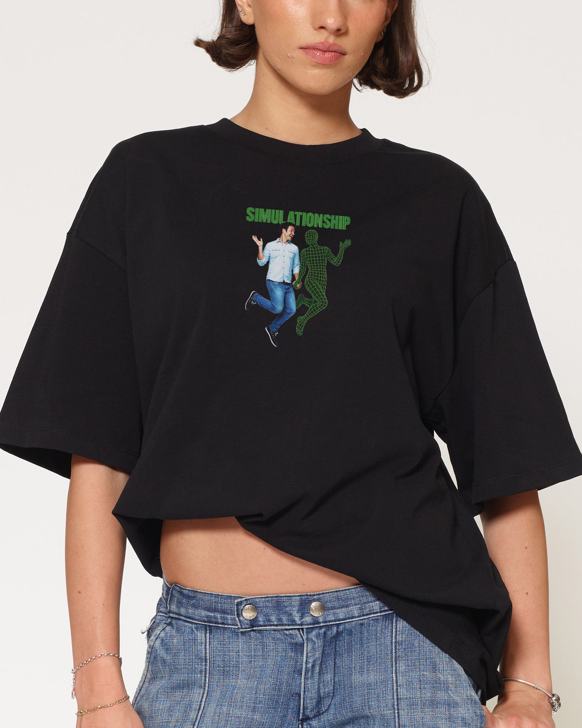 Simulationship Oversized Tee product image 1