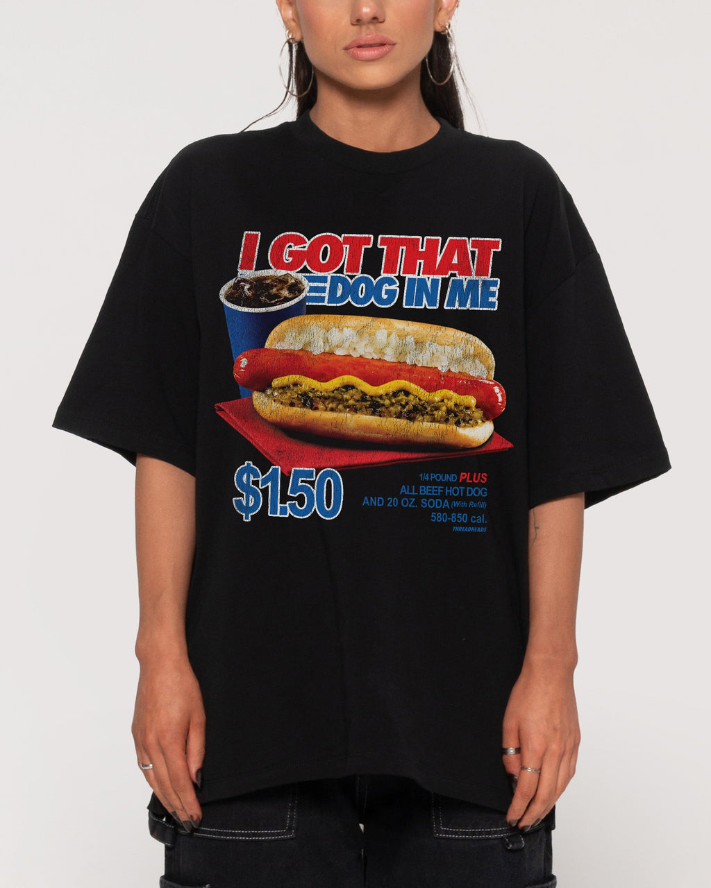 I Got That Dog In Me Oversized Tee product image 1