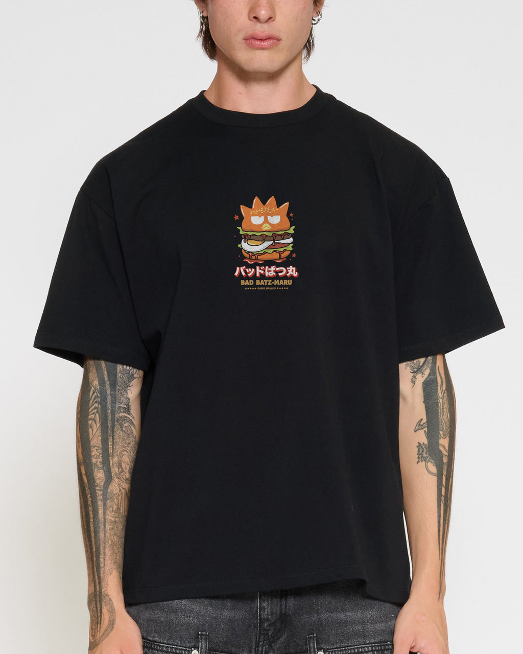 Bad Badtz-Maru Burger Oversized Tee product image 5