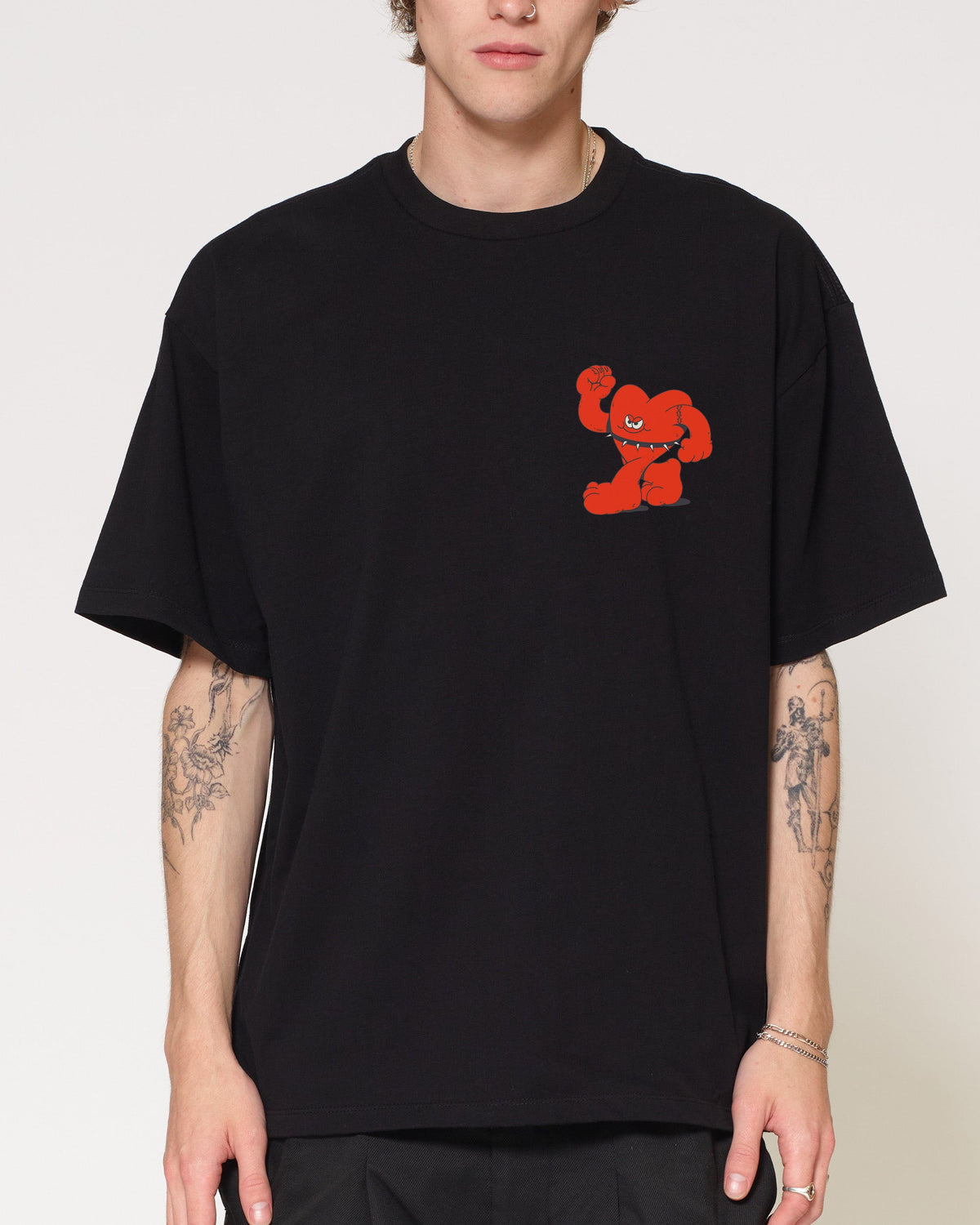 Hardcore Heartcore Oversized Tee product image 5