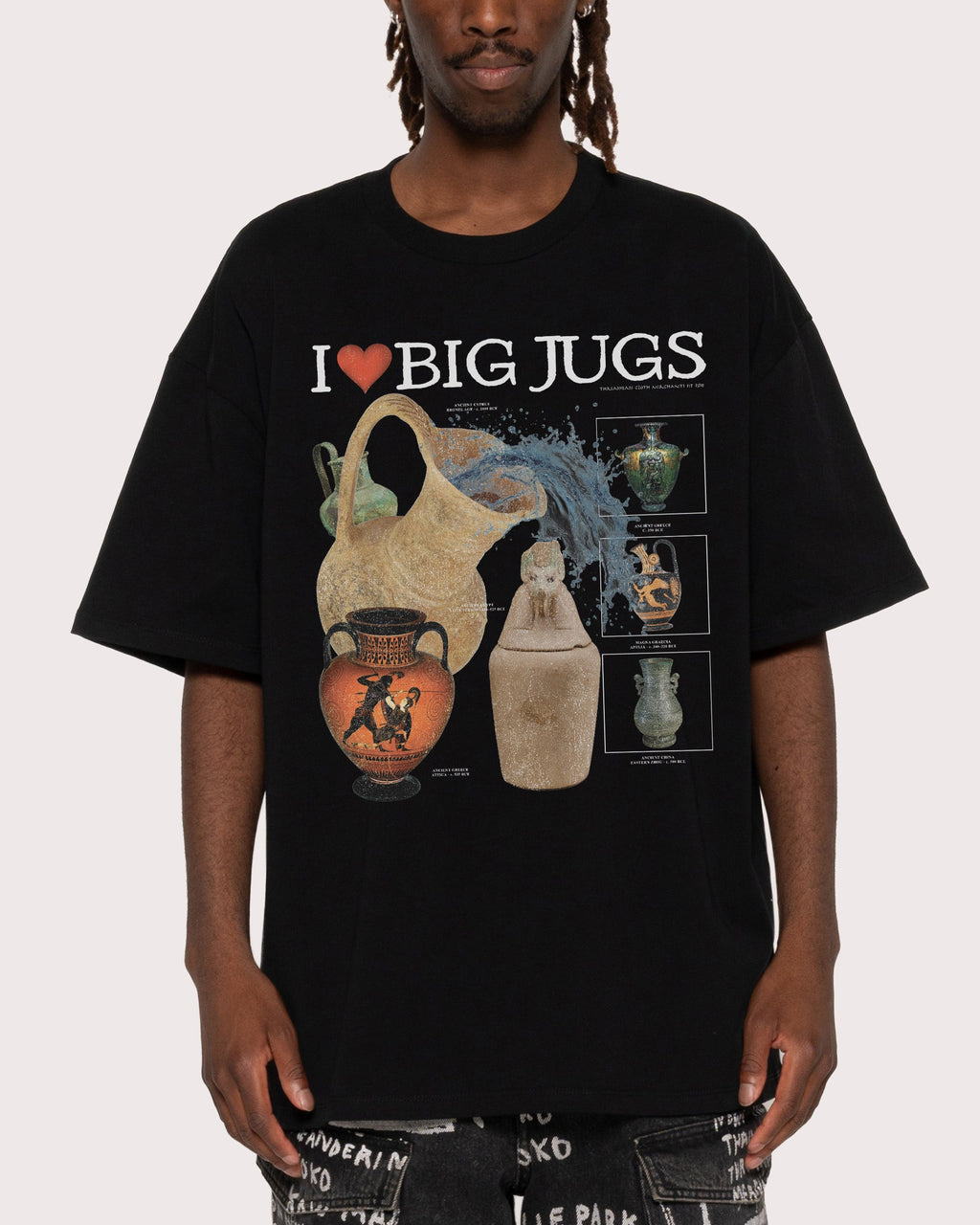 I Love Big Jugs Oversized Tee product image 3