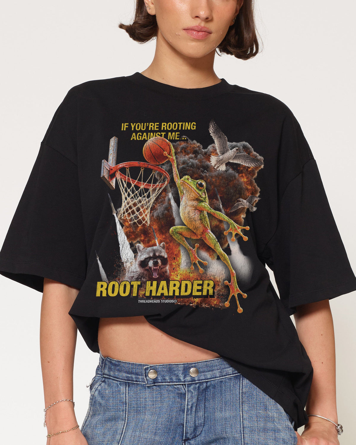 Root Harder Oversized Tee product image 3