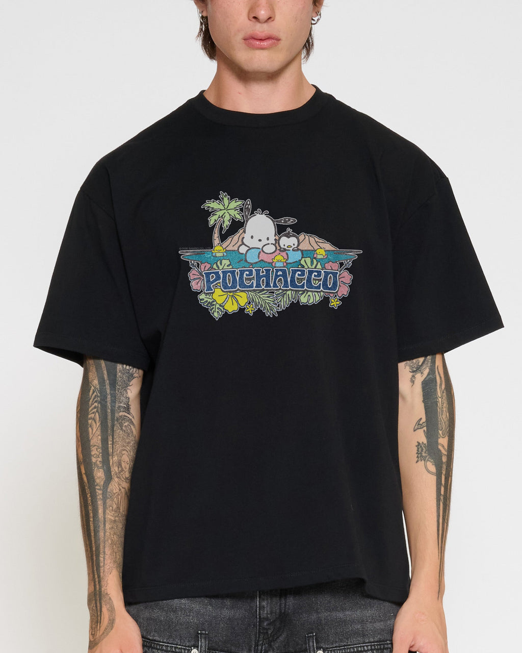 Pochacco Summer Friends Oversized Tee product image 9