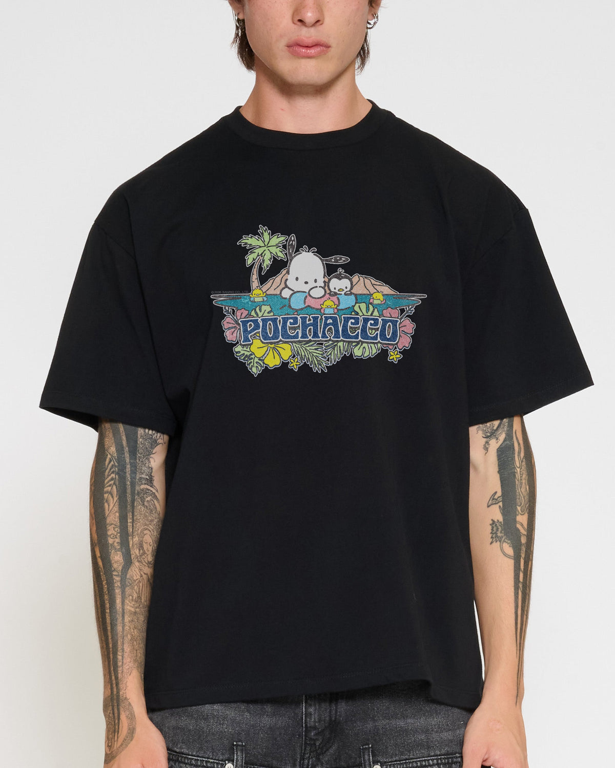 Pochacco Summer Friends Oversized Tee product image 9