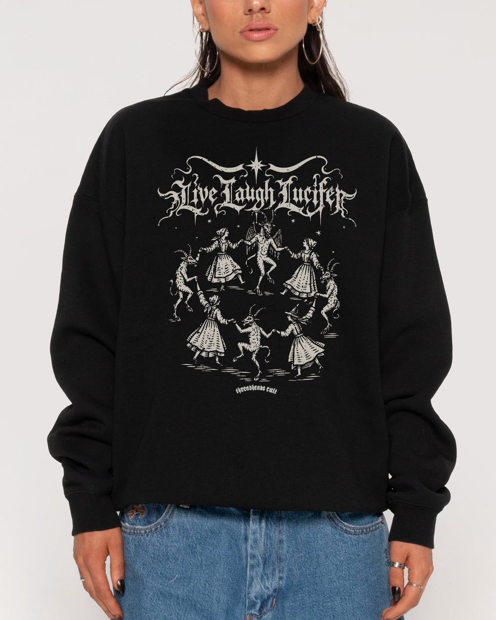 Live Laugh Lucifer Sweatshirt product image 1