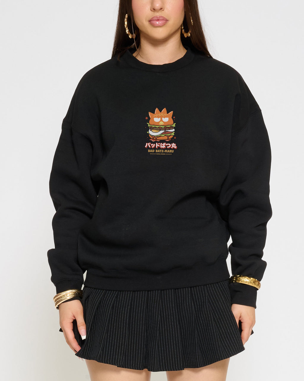 Bad Badtz-Maru Burger Sweatshirt product image 2
