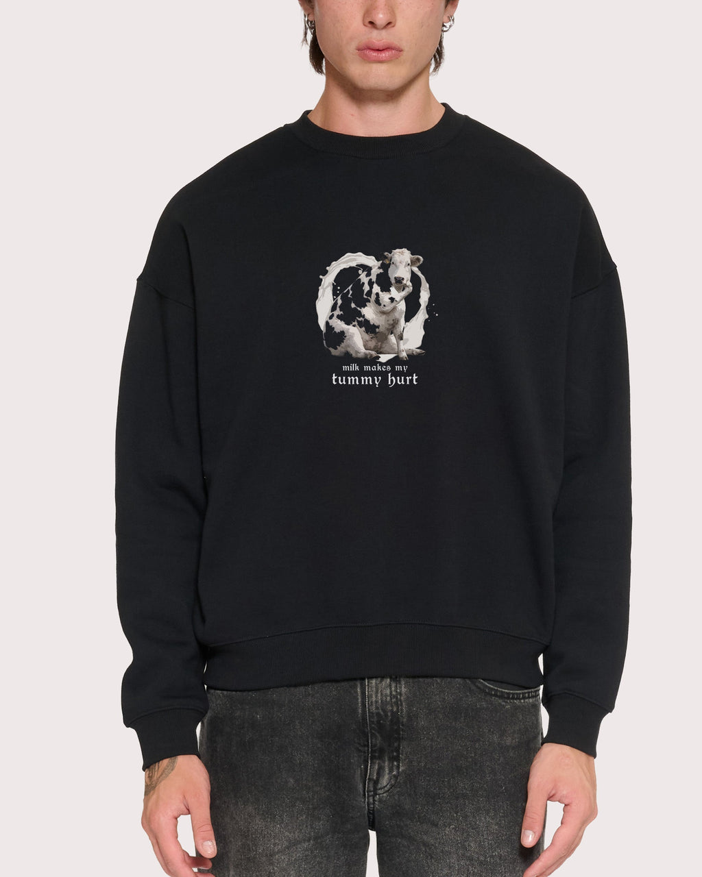 Milk Makes My Tummy Hurt Sweatshirt product image 3