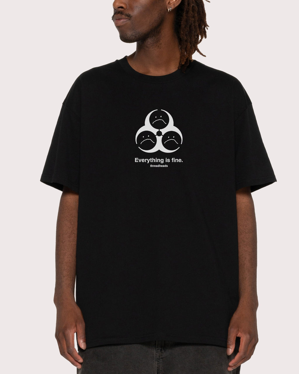 Everything Is Fine Biohazard T-Shirt product image 1