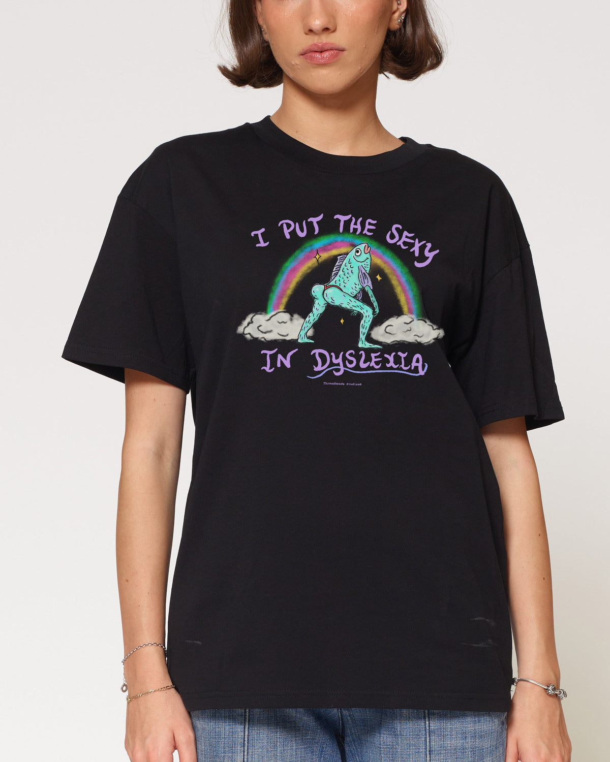 I Put the Sexy in Dyslexia T-Shirt product image 5