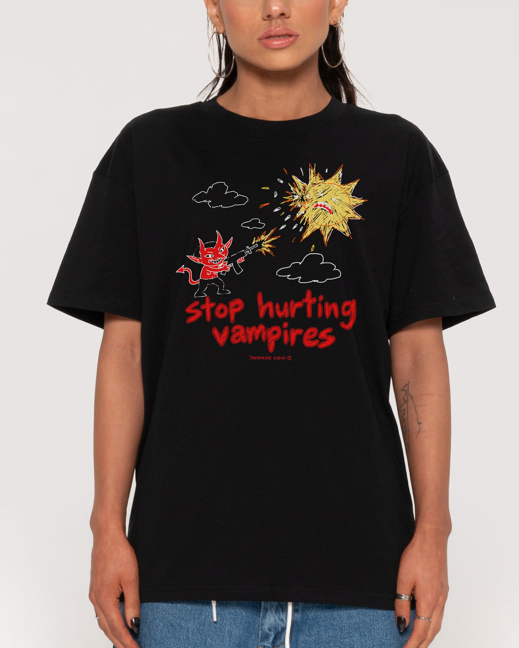Stop Hurting Vampires T-Shirt product image 1