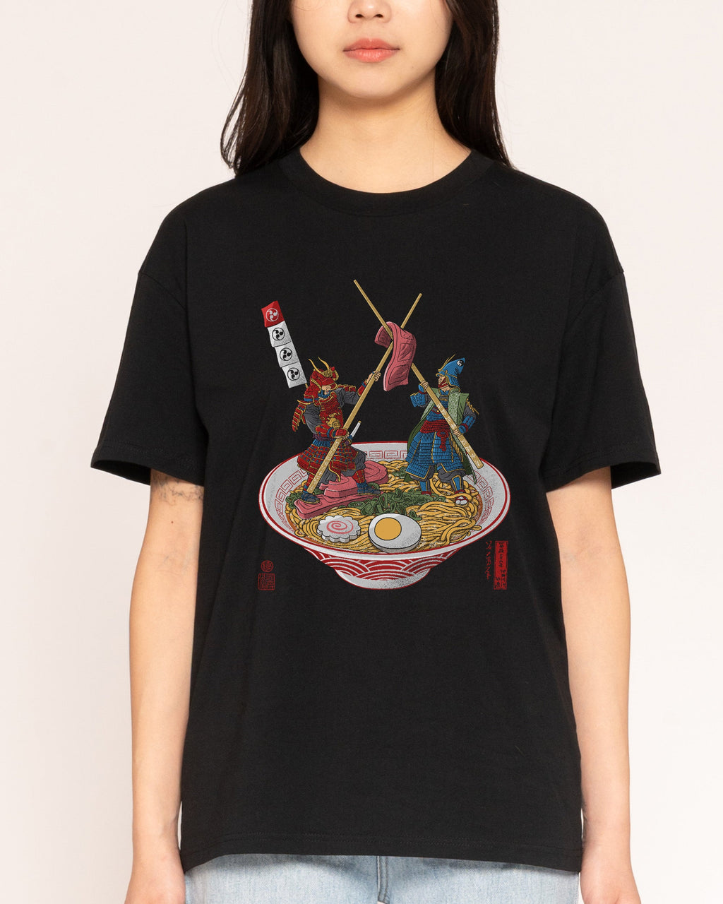 Samurai Duel over Ramen T-Shirt product image 2