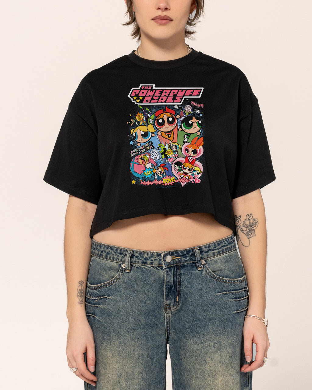 Powerpuff Girls Vintage Crop Tee product image 3