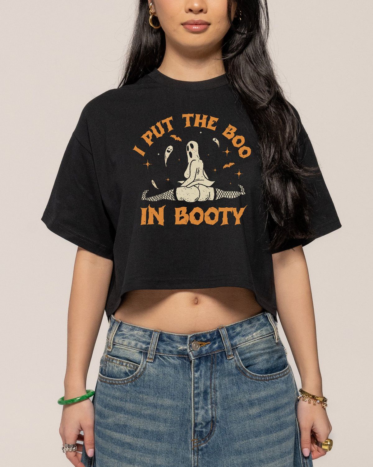 Boo in Booty Crop Tee product image 1