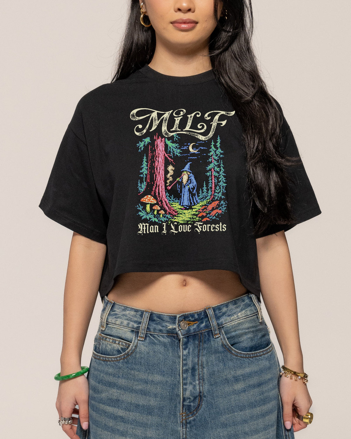 Man I Love Forests Crop Tee product image 1
