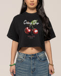 Cherry Drip Crop Tee product image 1