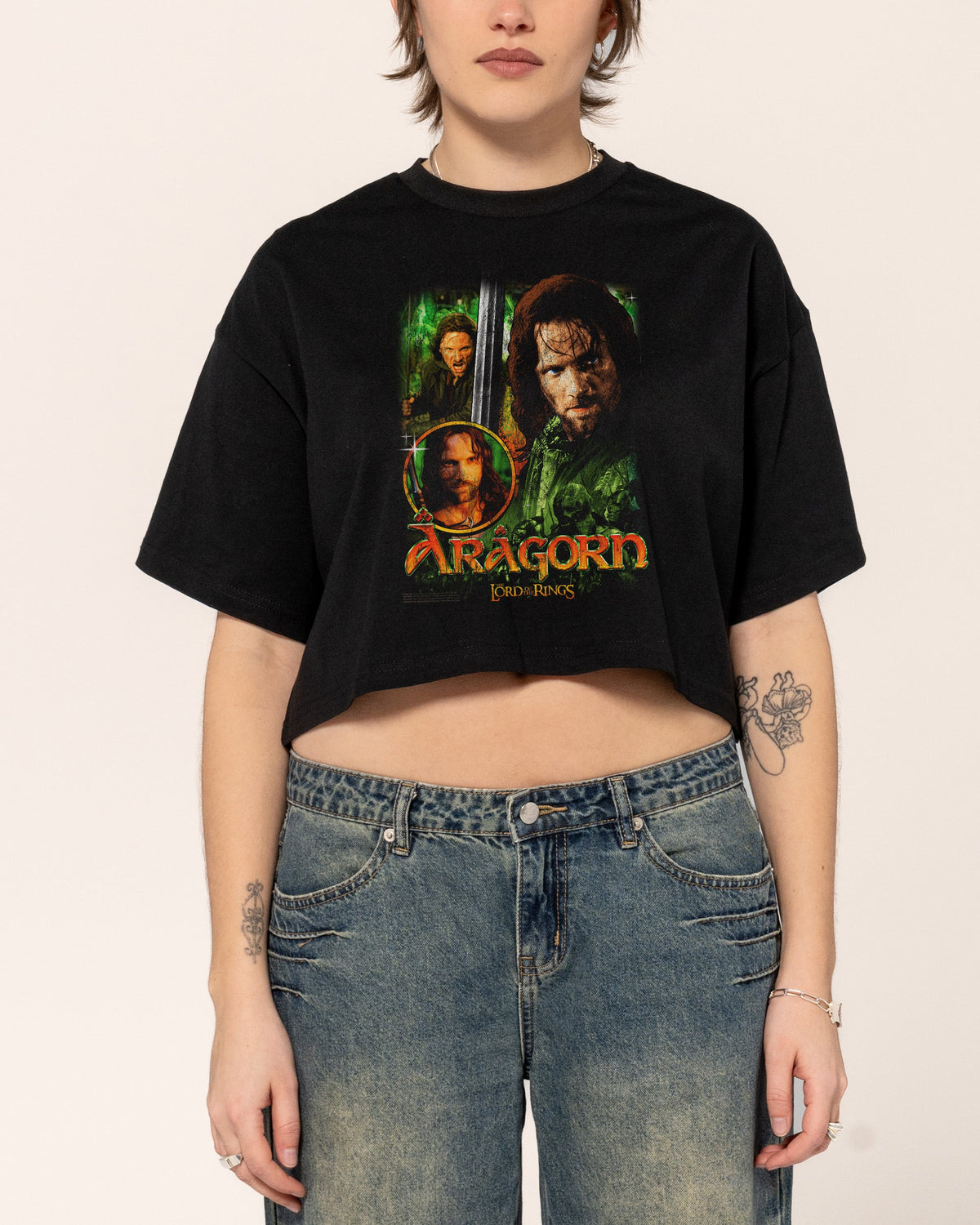 Vintage Aragorn Crop Tee product image 1