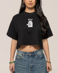 Boo Ghost Crop Tee product image 1