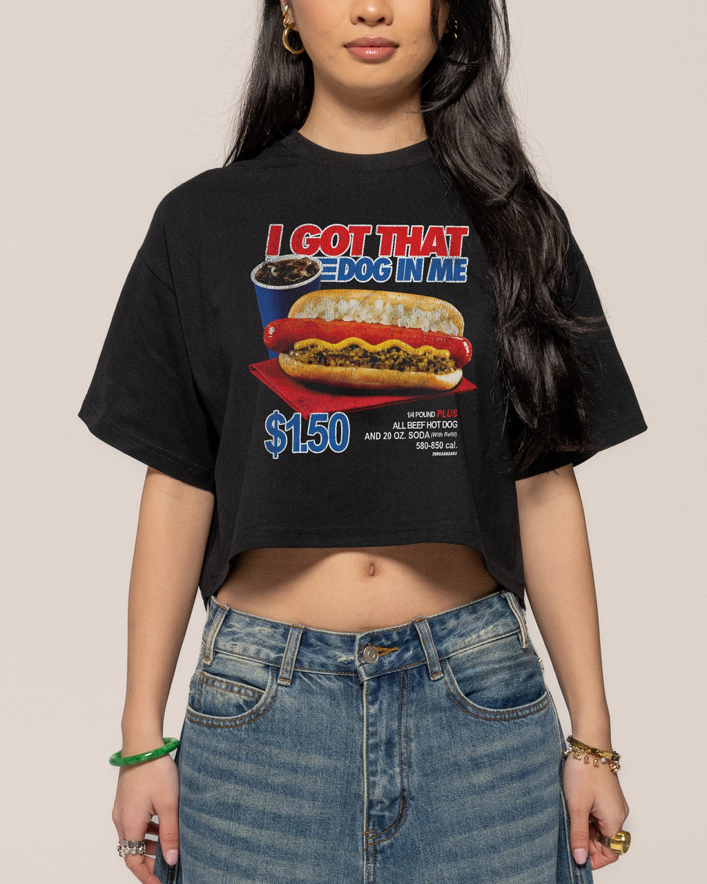 I Got That Dog In Me Crop Tee product image 3