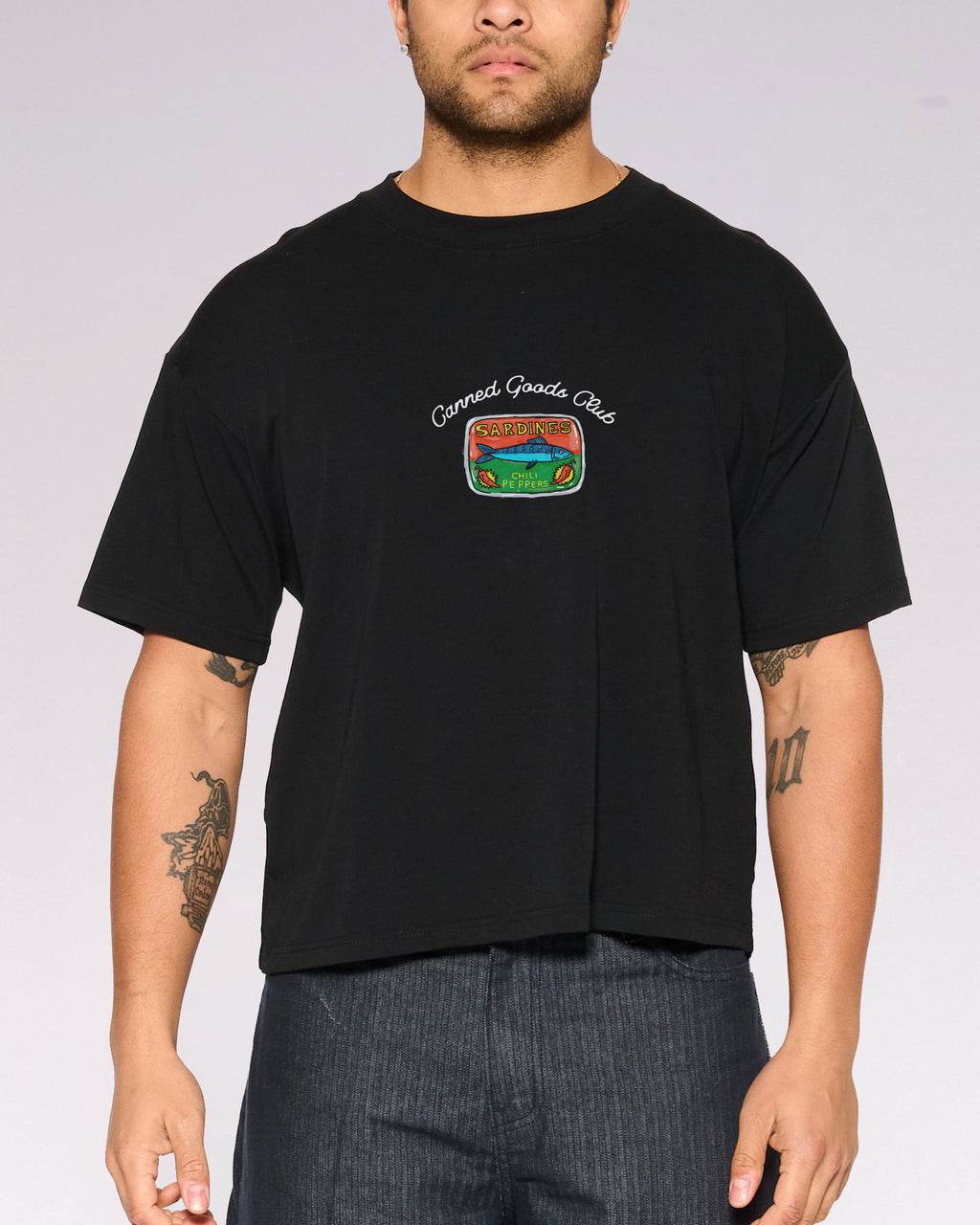 Canned Goods Oversized Crop Tee product image 2