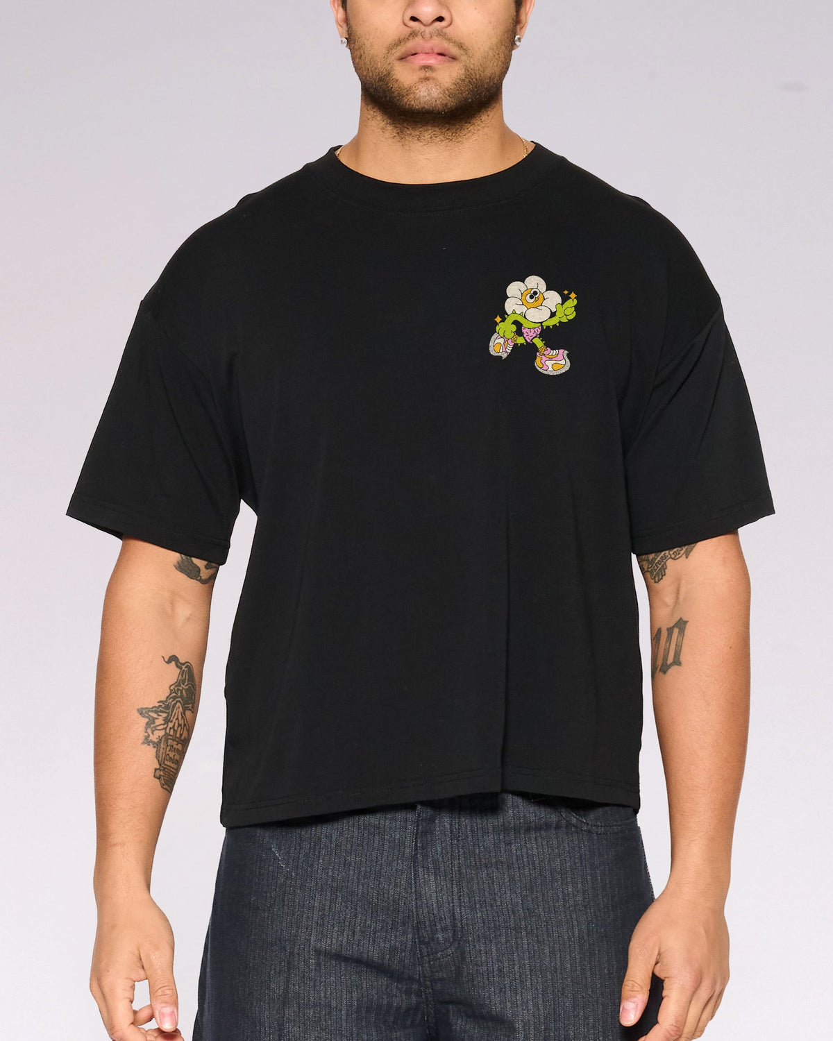 Among the Daisies Oversized Crop Tee product image 5