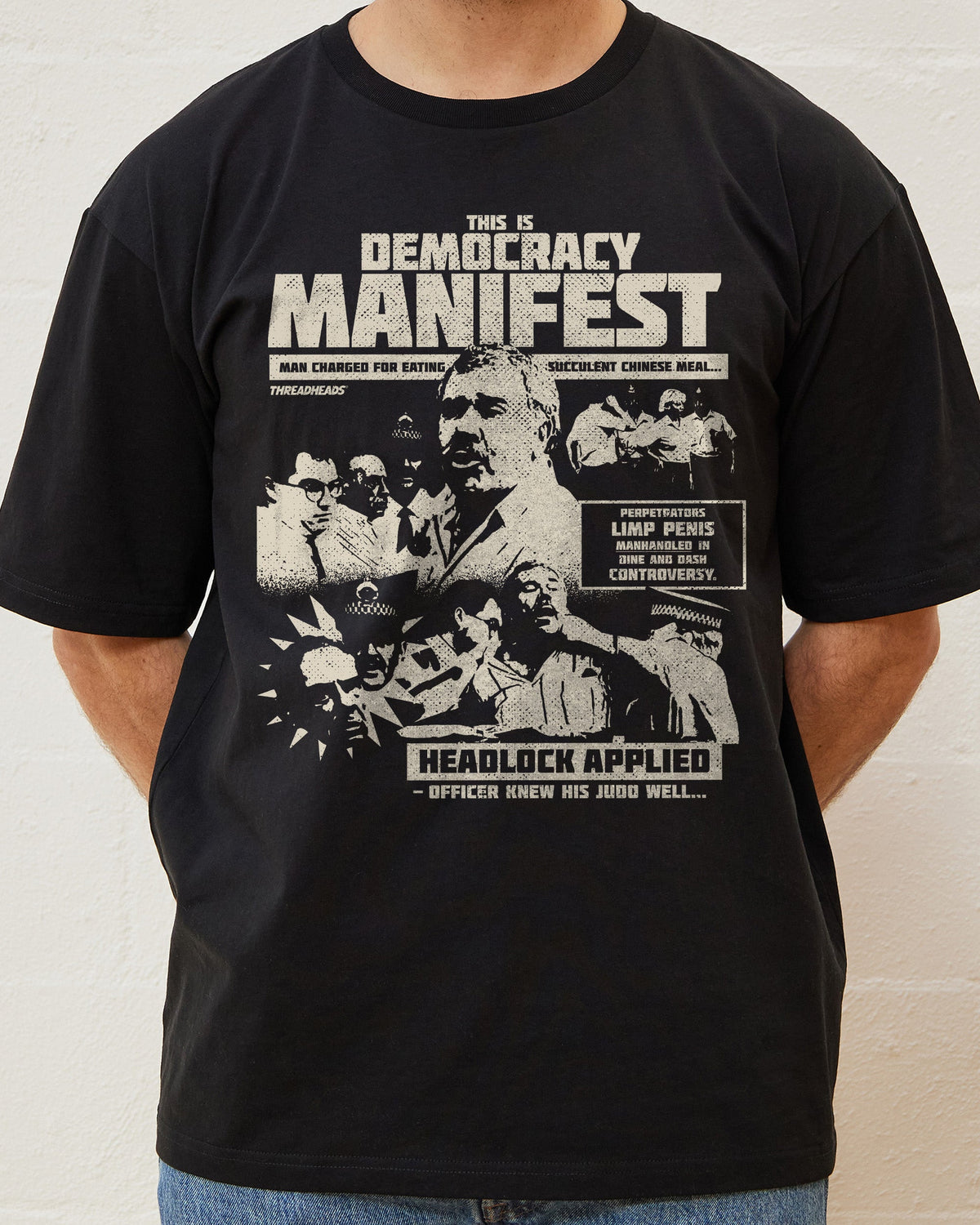 Democracy Manifest: Tabloid Edition T-Shirt product image 4