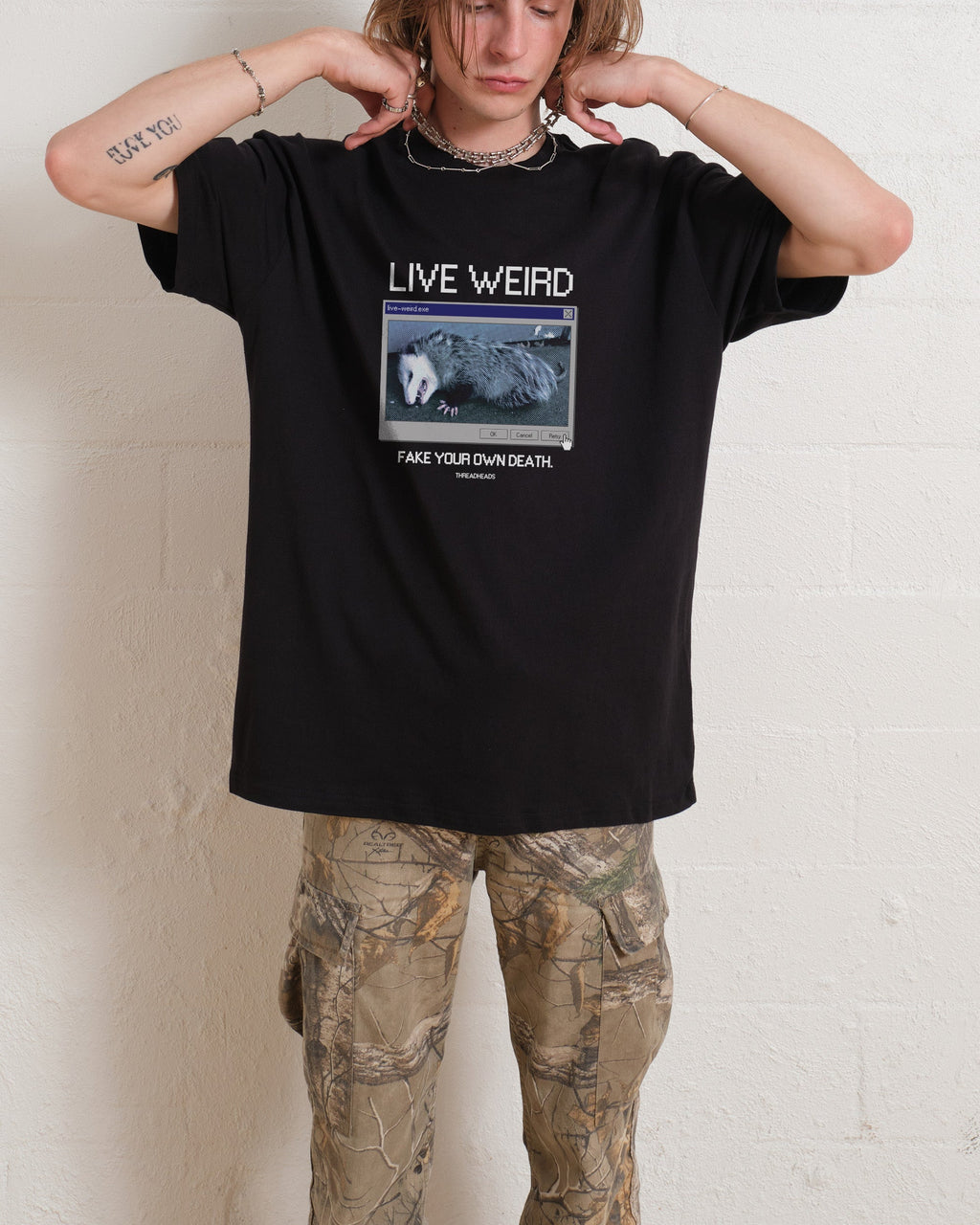 Live Weird, Fake Your Own Death T-Shirt product image 2