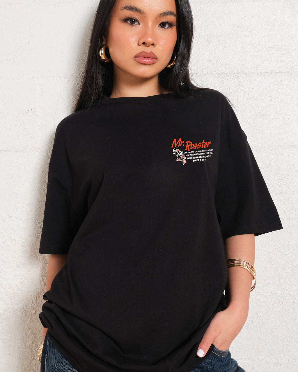 Mr. Roaster Fried Chicken T-Shirt product image 2