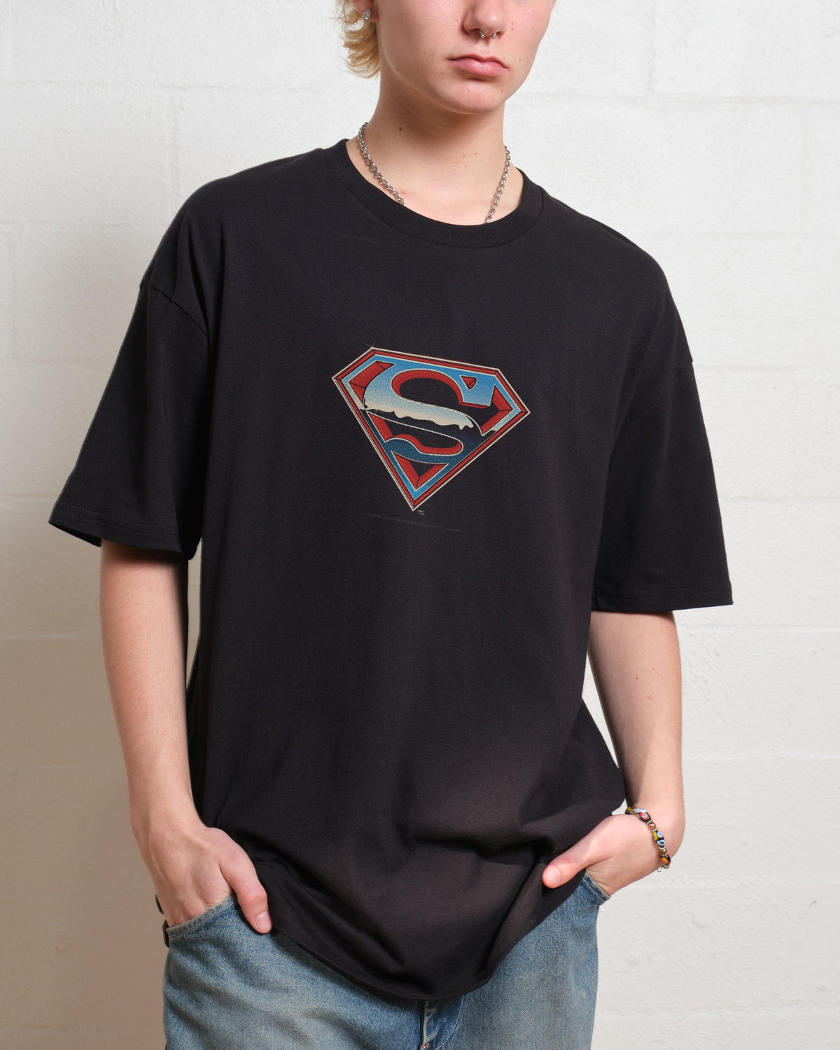 Superman Vintage Logo T-Shirt product image 1