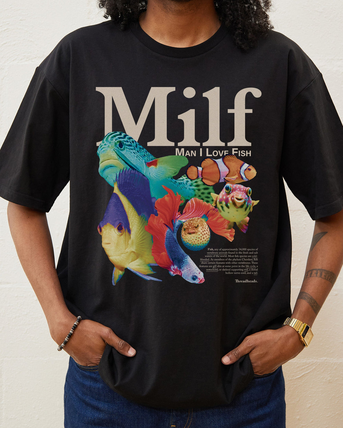 Man I Love Fish T-Shirt product image 2