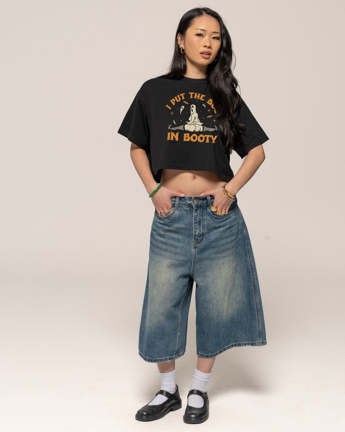 Boo in Booty Crop Tee product image 2