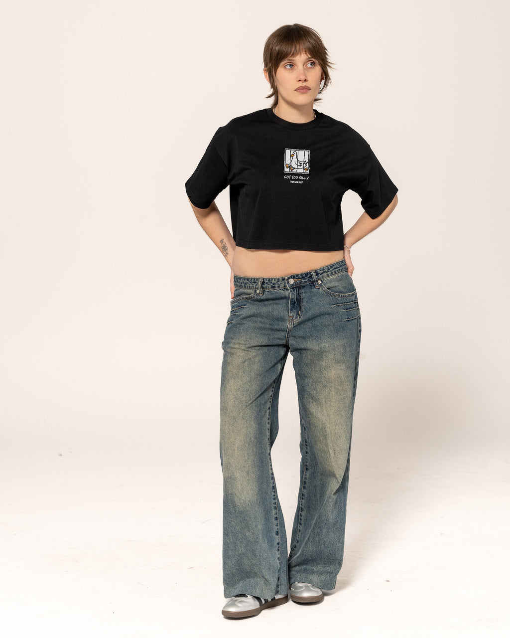 Got too Silly Crop Tee product image 2