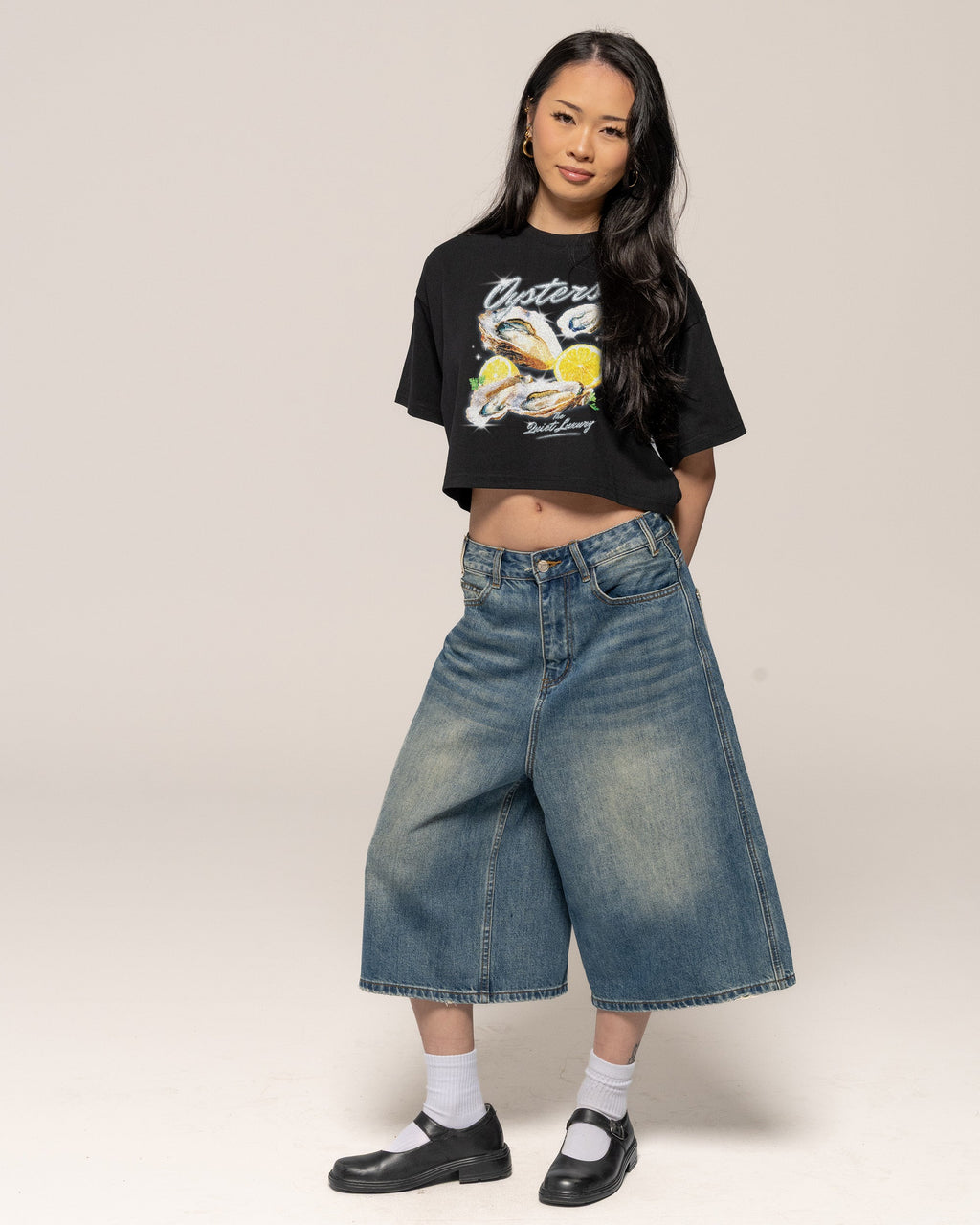 Oysters, The Quiet Luxury Crop Tee product image 2