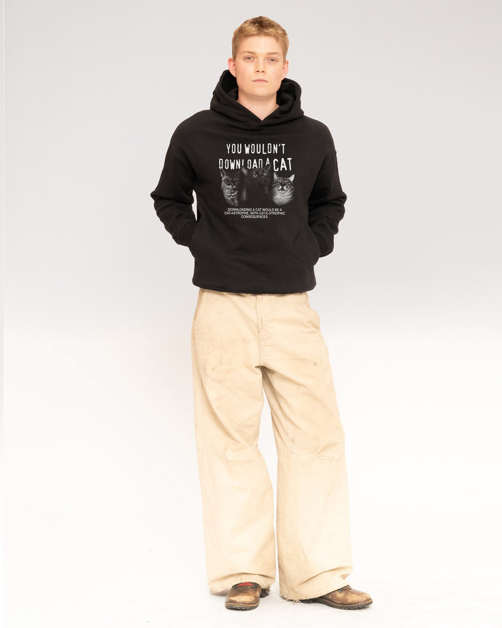 You Wouldn’t Download a Cat Hoodie product image 2