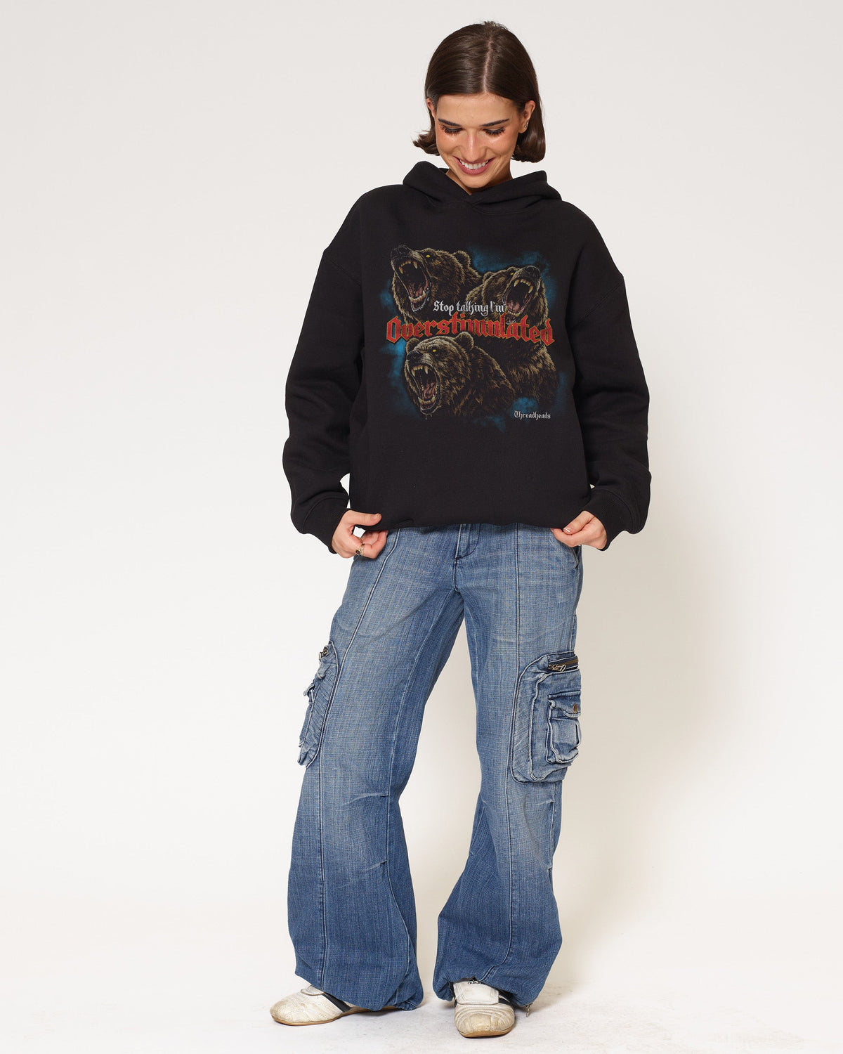 I’m Overstimulated Hoodie product image 4
