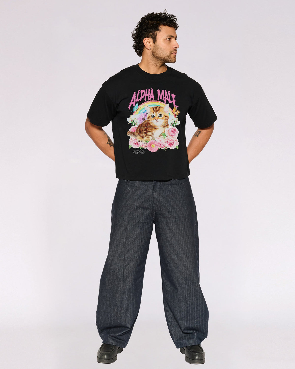 Alpha Male Oversized Crop Tee product image 2