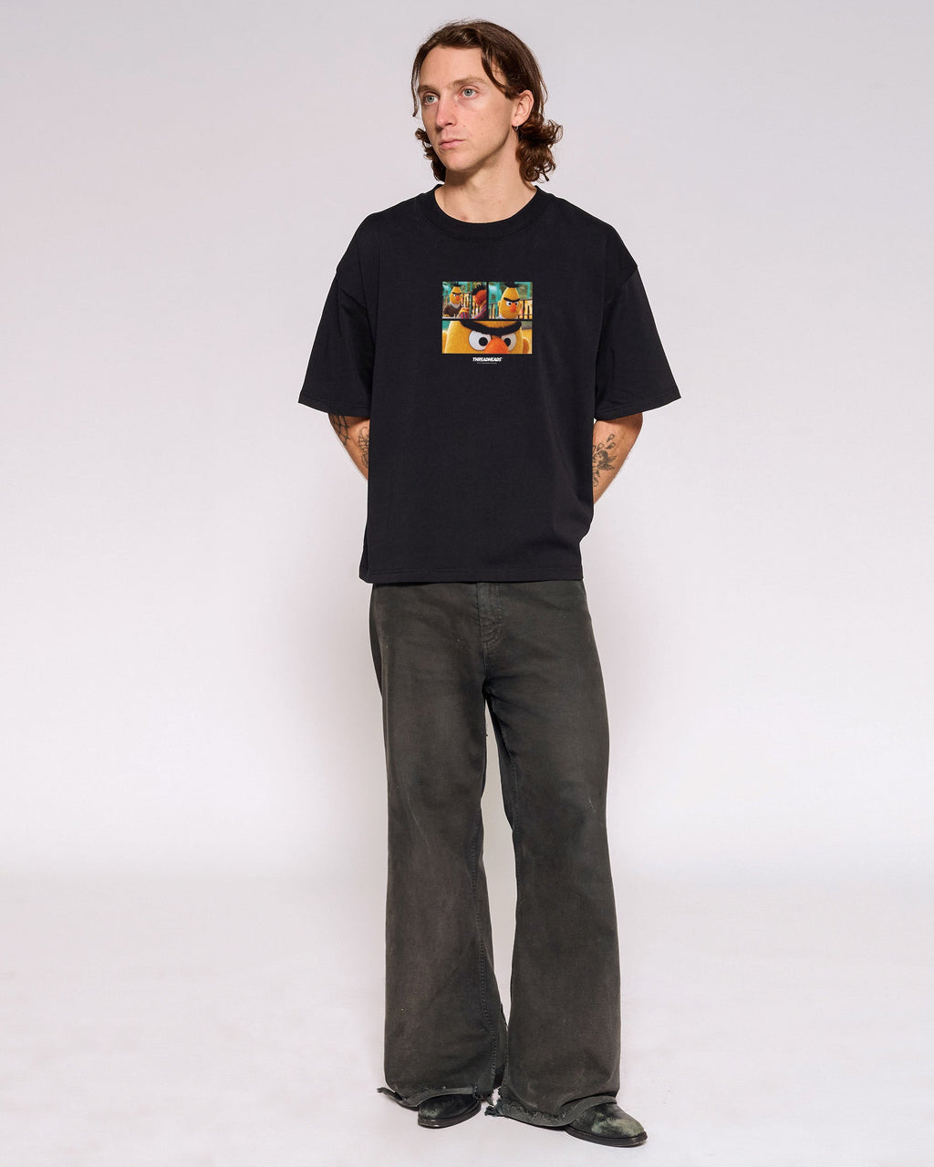 Angry Bert Oversized Crop Tee product image 2