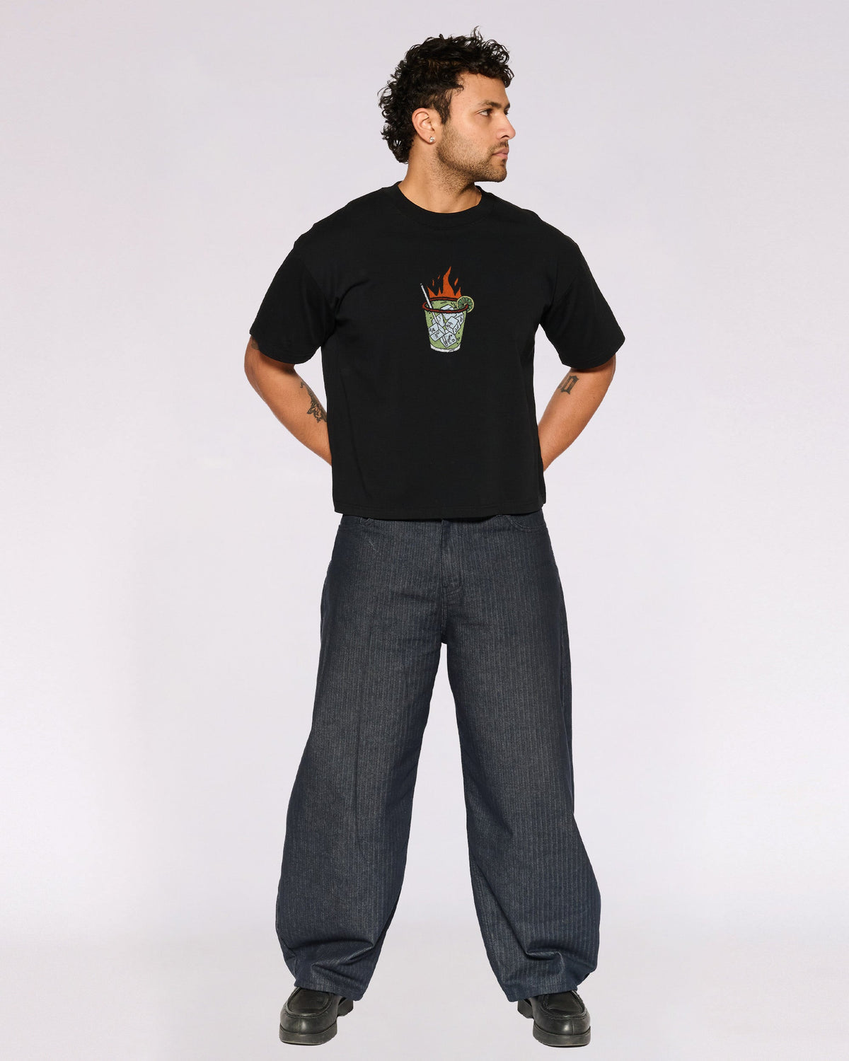 Spicy Marg Oversized Crop Tee product image 6