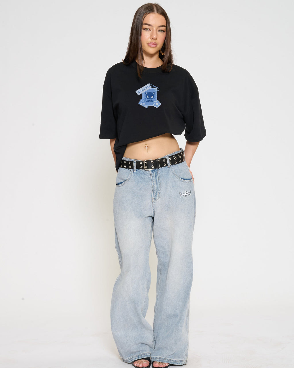 Chococat Scrapbook Oversized Tee product image 12