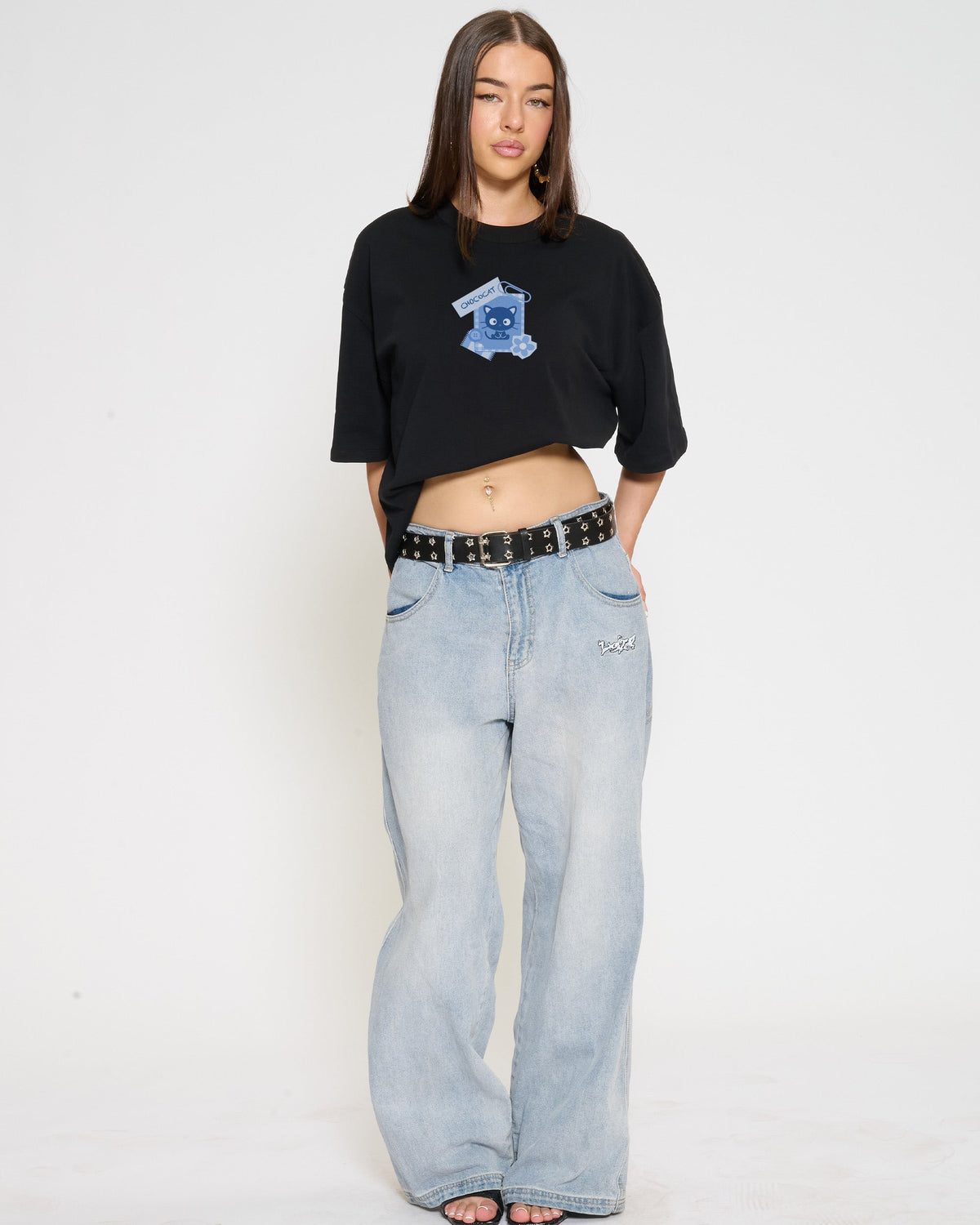 Chococat Scrapbook Oversized Tee product image 12