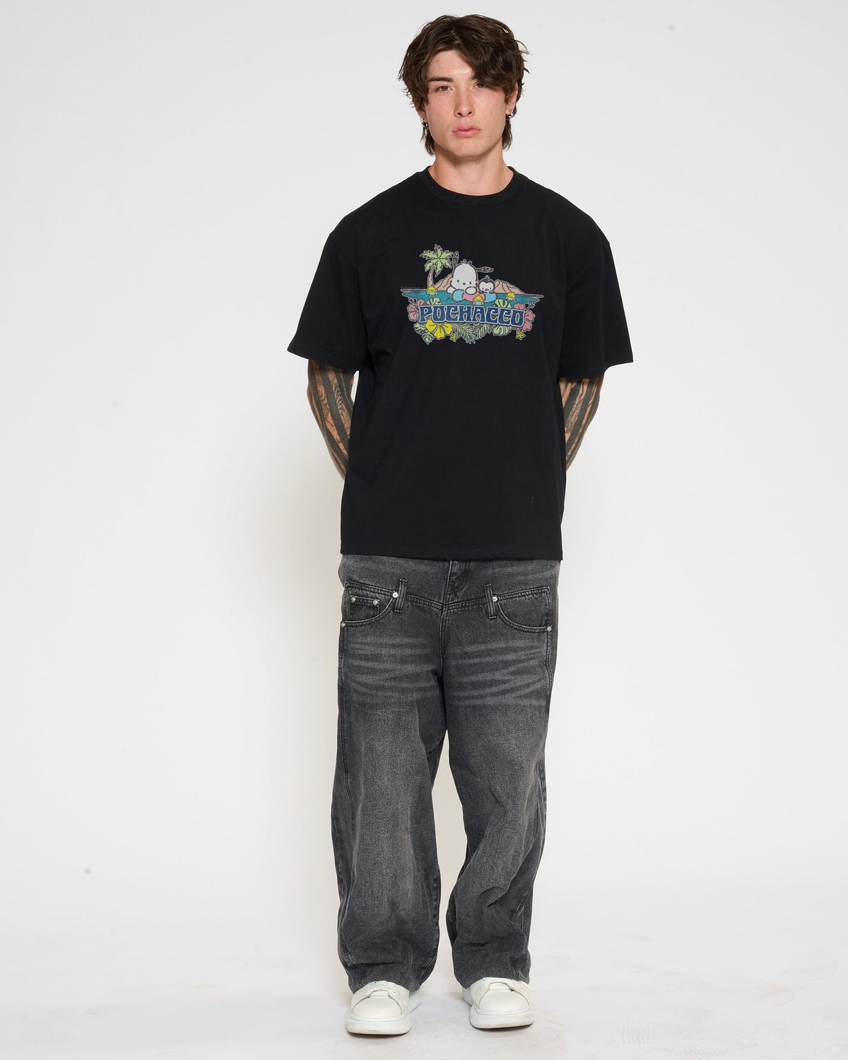 Pochacco Summer Friends Oversized Tee product image 10