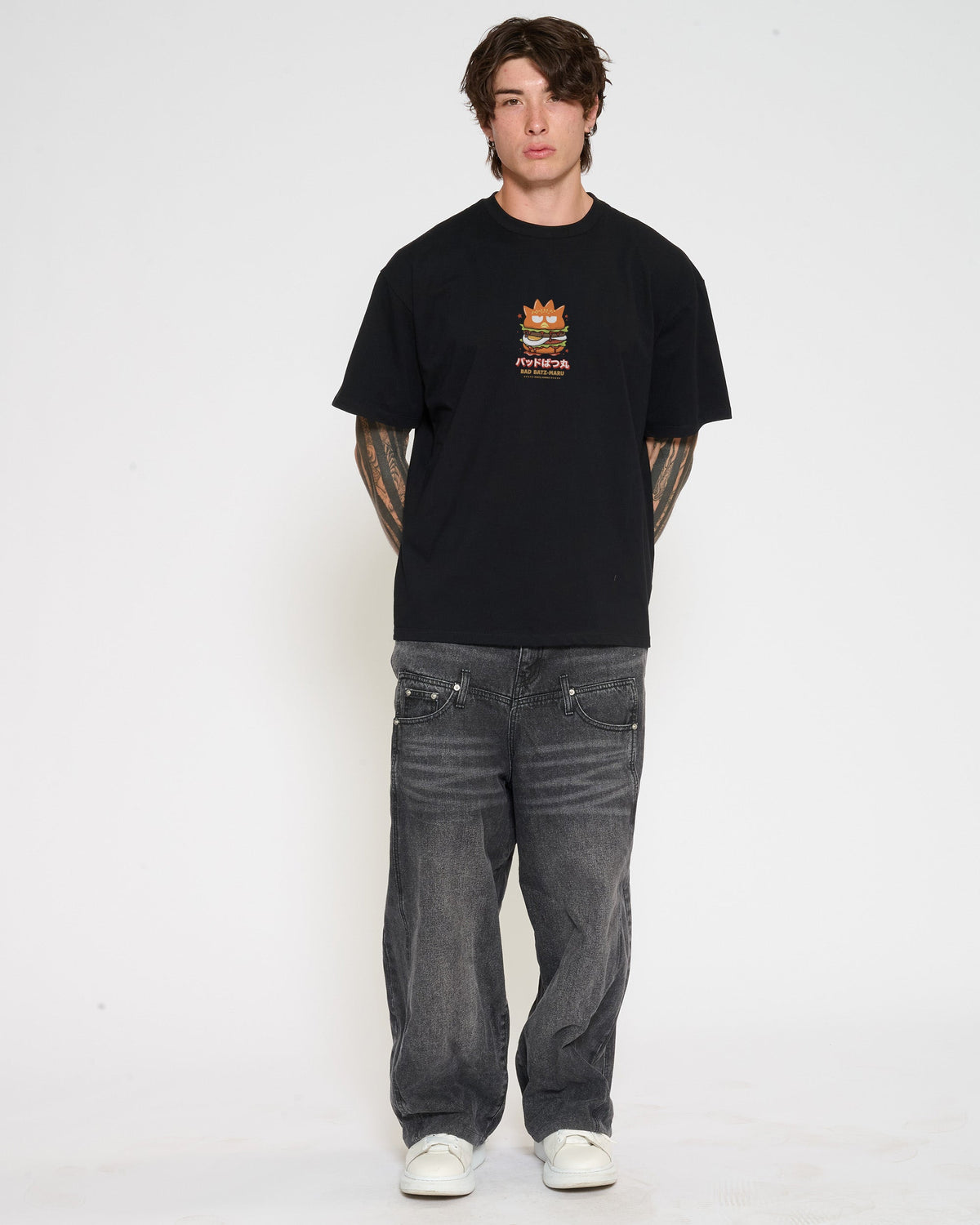 Bad Badtz-Maru Burger Oversized Tee product image 6