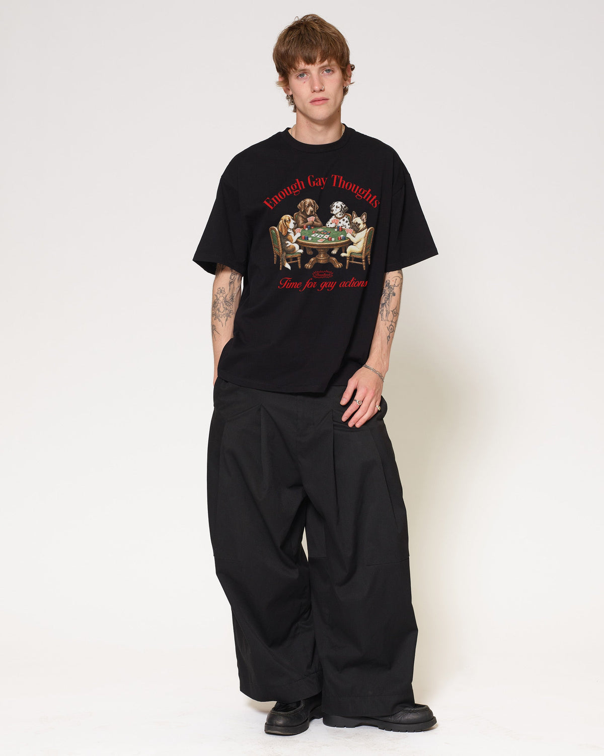 Enough Gay Thoughts Oversized Tee product image 10