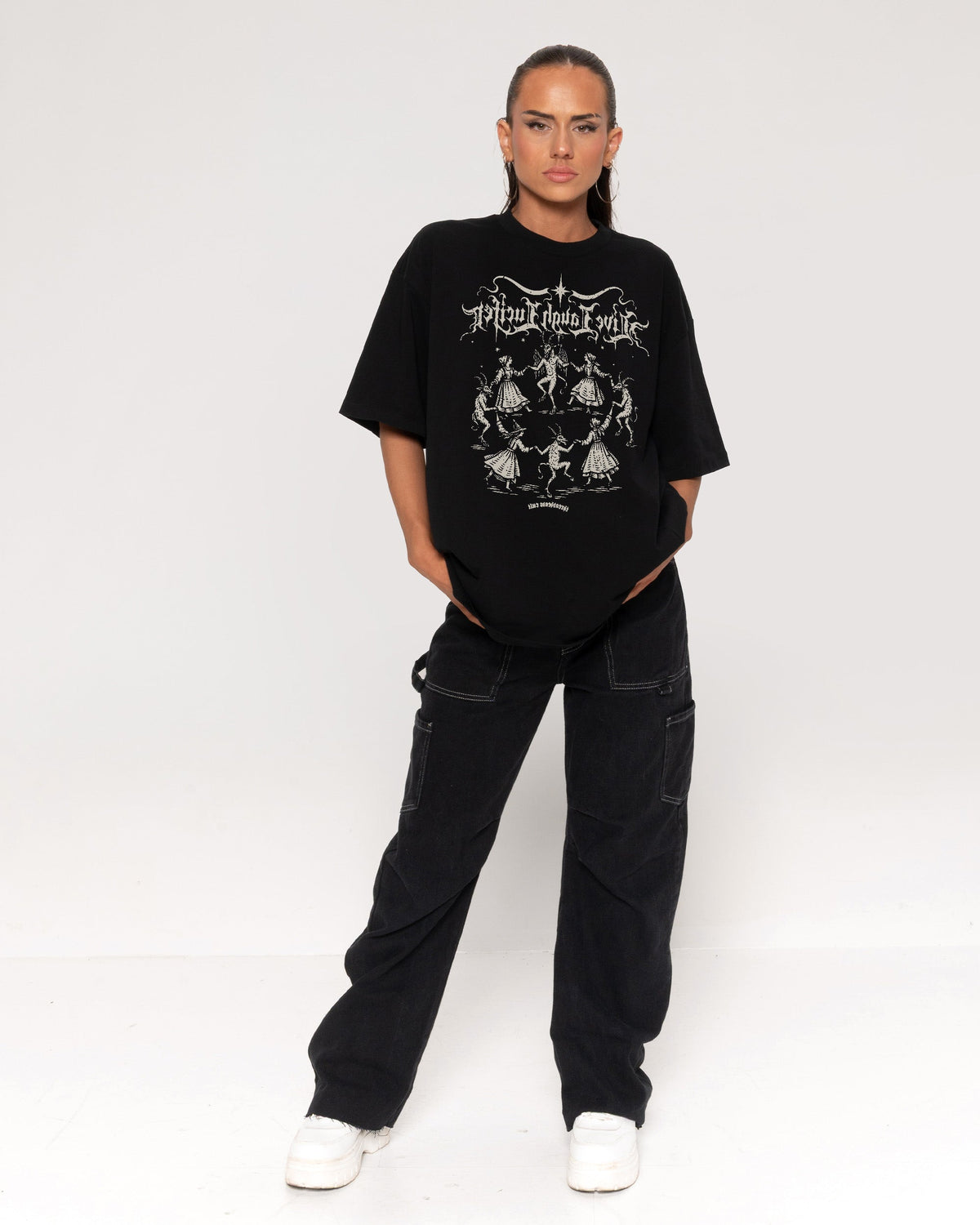 Live Laugh Lucifer Oversized Tee product image 2