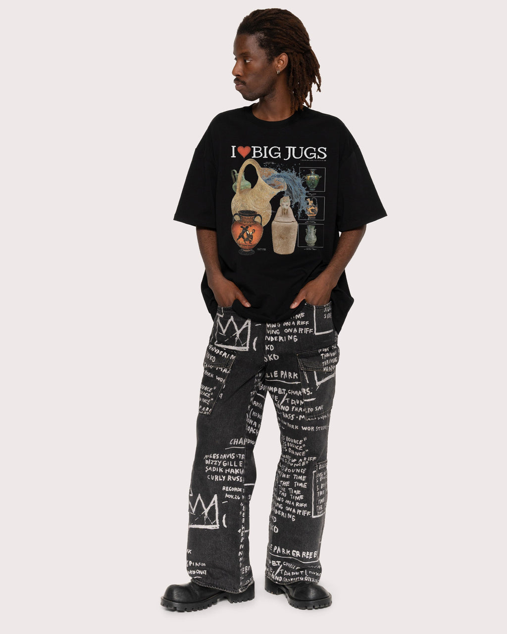 I Love Big Jugs Oversized Tee product image 4