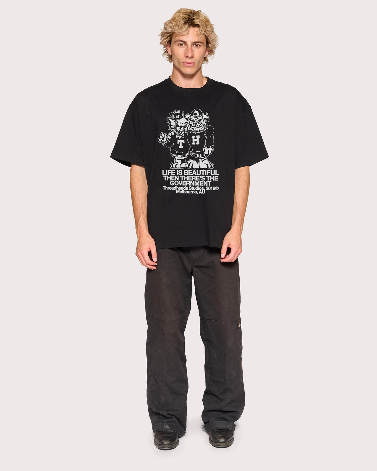 Life is Beautiful Oversized Tee product image 4