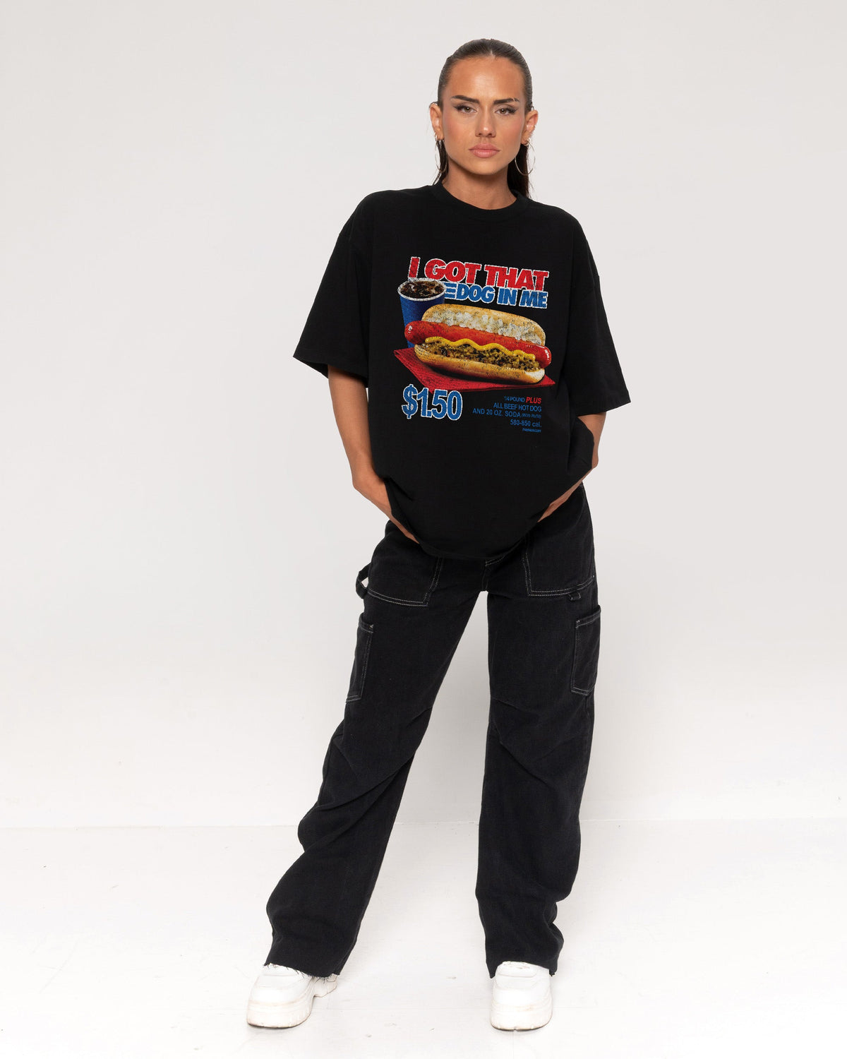 I Got That Dog In Me Oversized Tee product image 2