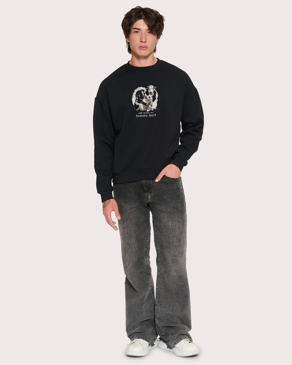Milk Makes My Tummy Hurt Sweatshirt product image 4