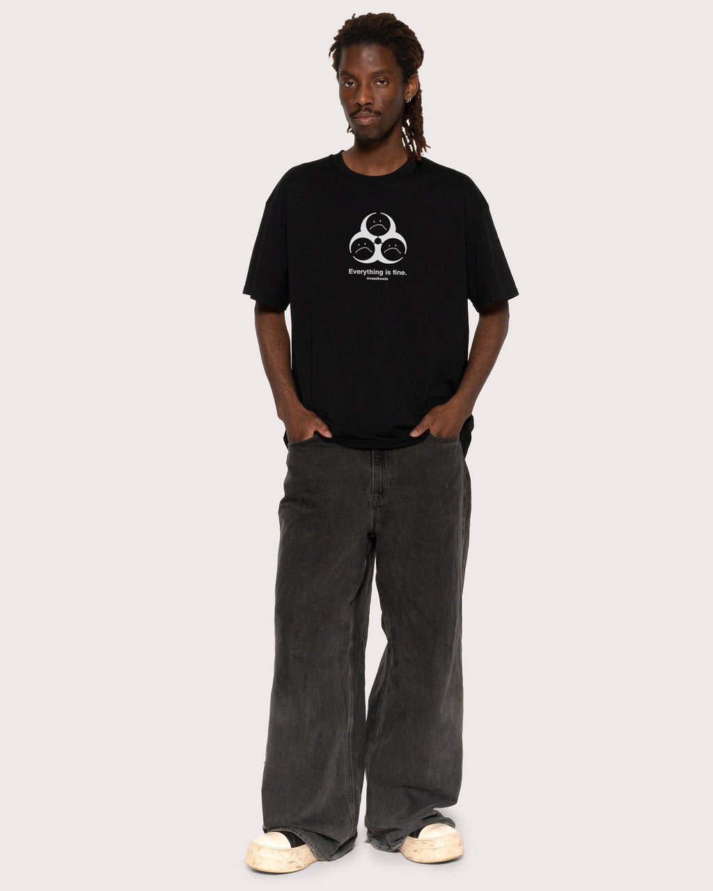 Everything Is Fine Biohazard T-Shirt product image 2